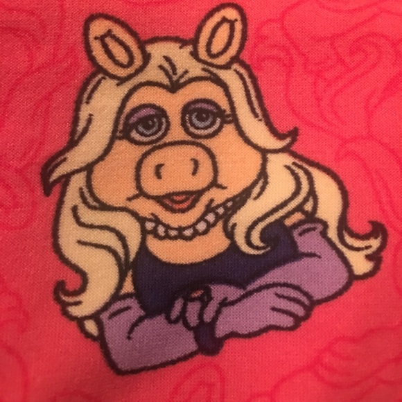 LuLaRoe Kids L/XL DISNEY Leggings Miss Piggy New - Picture 2 of 8